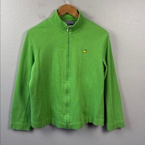 Masters Bright Green Full-Zip Jacket with Small Embroidered Logo